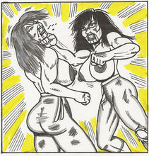 JMR-CS-006  FISTFIGHT AT FRENCHIE'S CORRAL  Cartoon Story