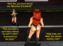 JMR-CS-012  MIGHTY MAUREEN vs. KITTY KATT  Computer Art Story