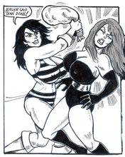 JMR-CS-027  MIGHTY MAUREEN vs. LA PIRATA  Cartoon Story