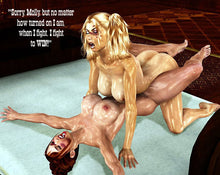 JMR-CS-029  UP IN MOLLY'S ROOM  Computer Art Story